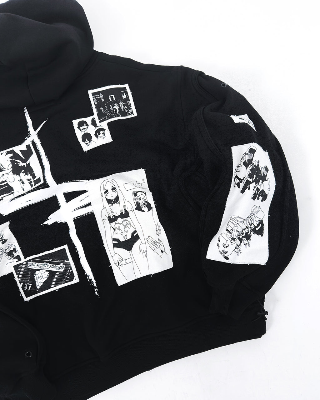 (PR) EDGERUNNERS HOODIE (BLACK)