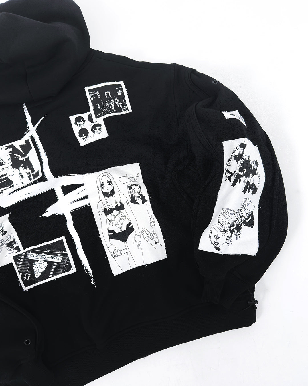 (PR) EDGERUNNERS HOODIE (BLACK)