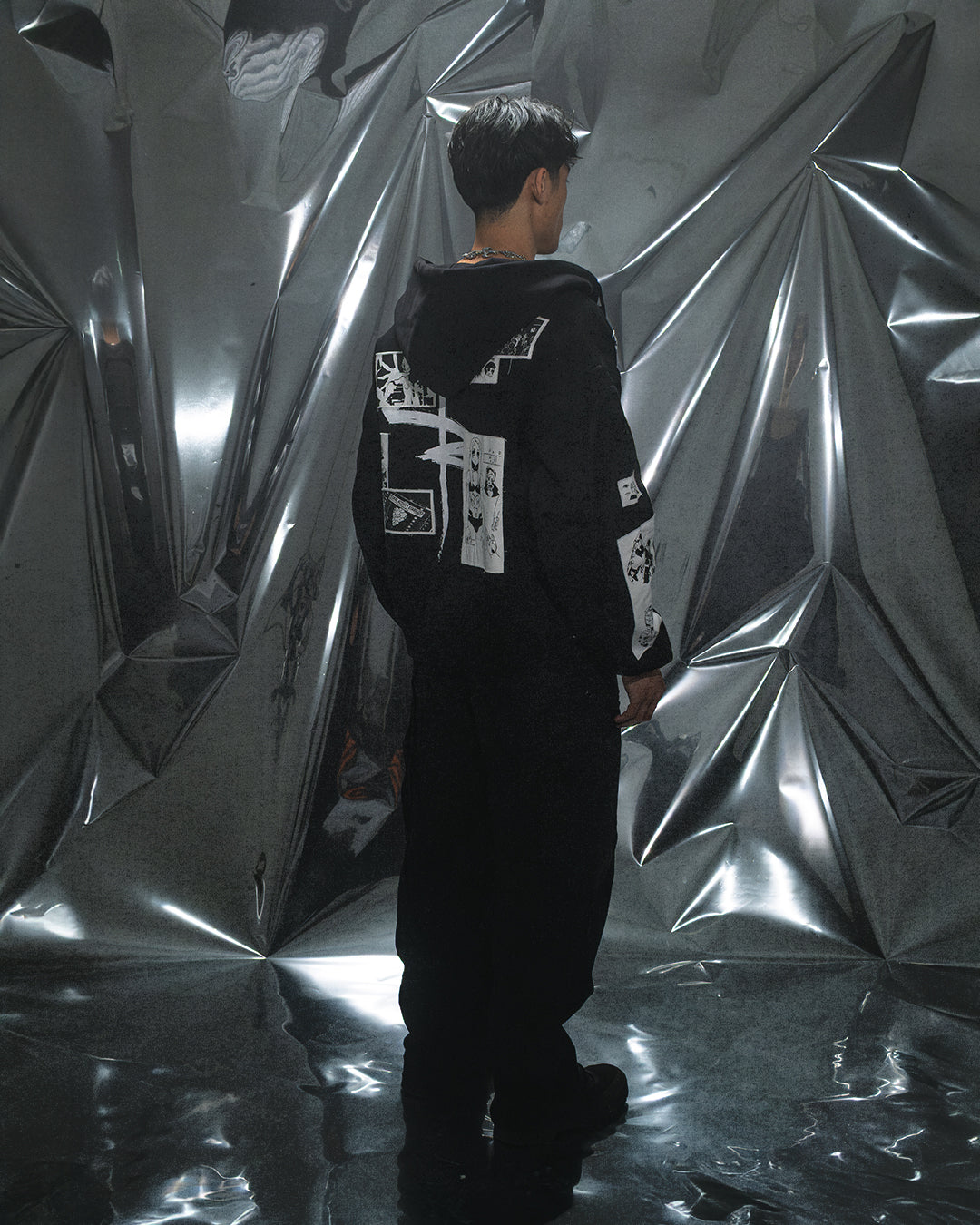 (PR) EDGERUNNERS HOODIE (BLACK)