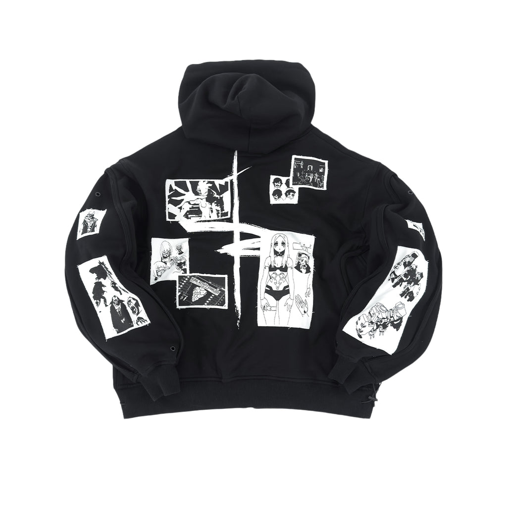 (PR) EDGERUNNERS HOODIE (BLACK)