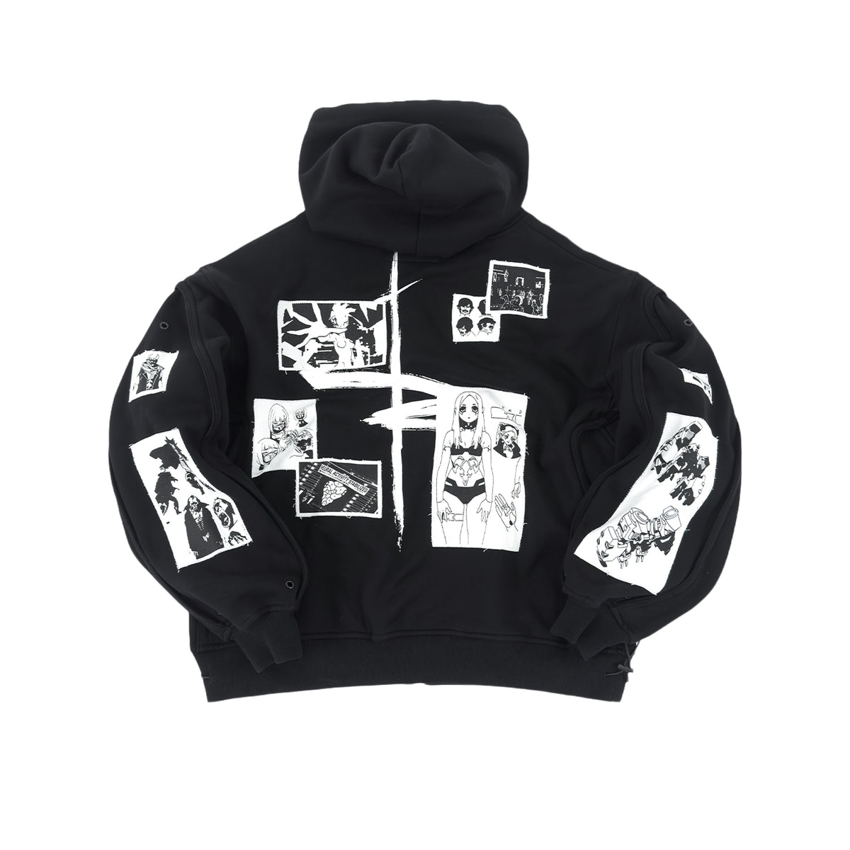 (PR) EDGERUNNERS HOODIE (BLACK)