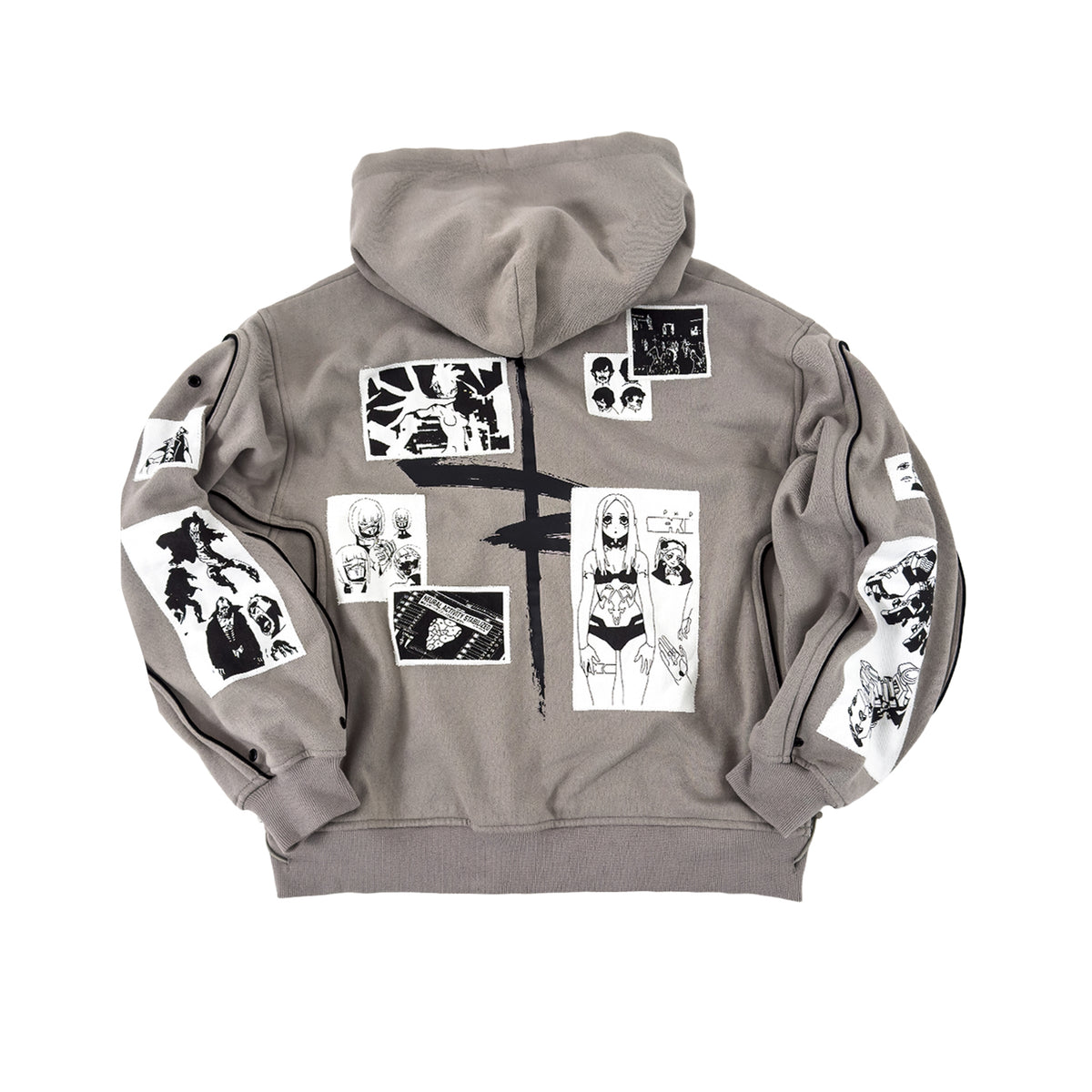 (PR) EDGERUNNERS HOODIE (SAND)