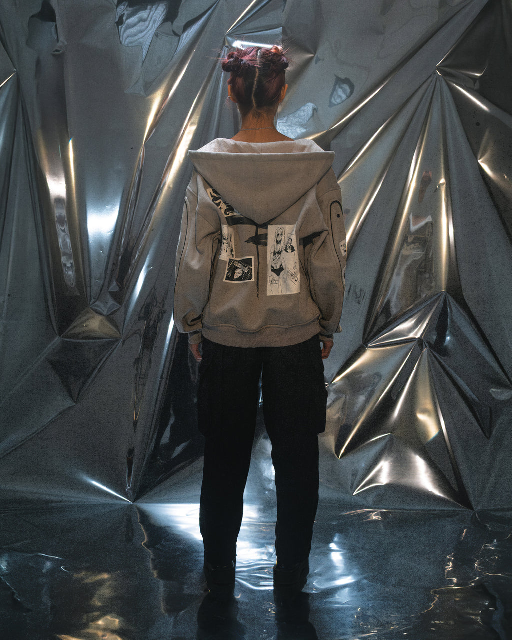 (PR) EDGERUNNERS HOODIE (SAND)