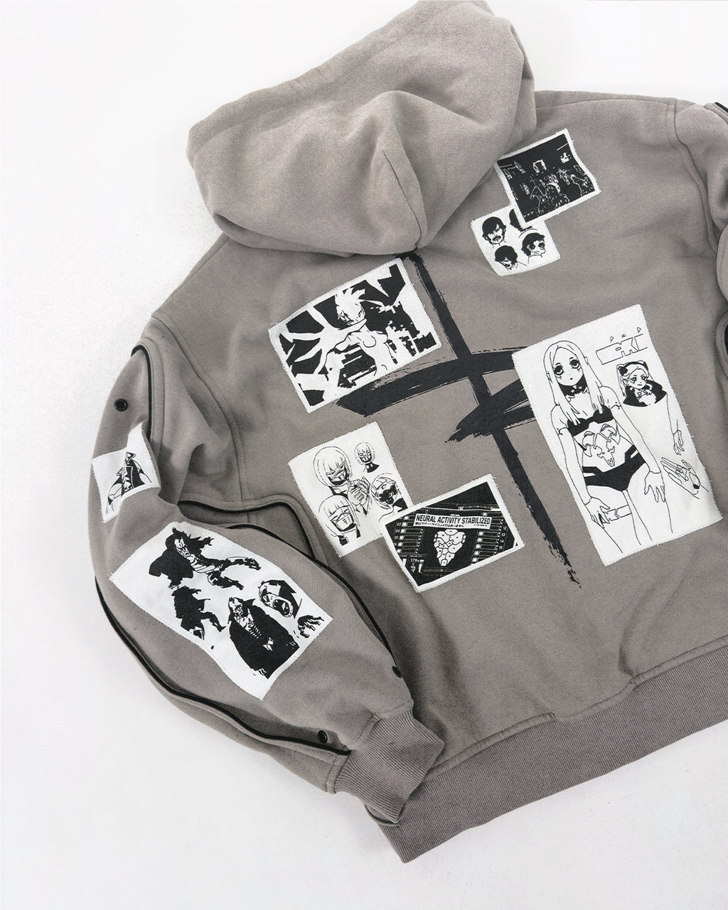(PR) EDGERUNNERS HOODIE (SAND)
