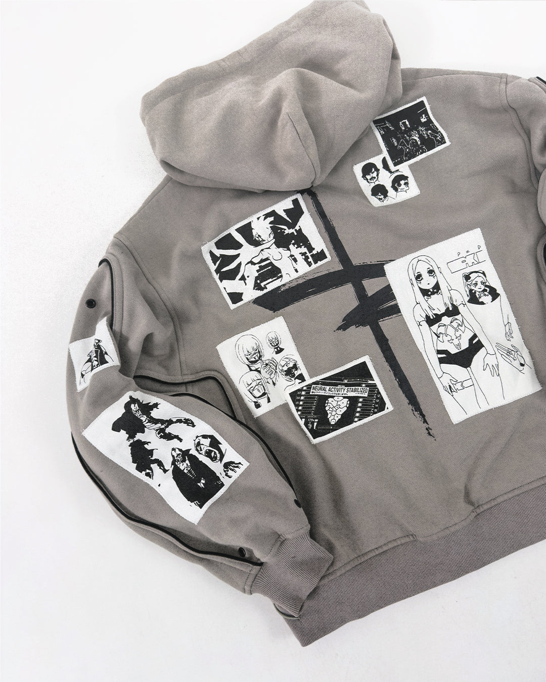 (PR) EDGERUNNERS HOODIE (SAND)