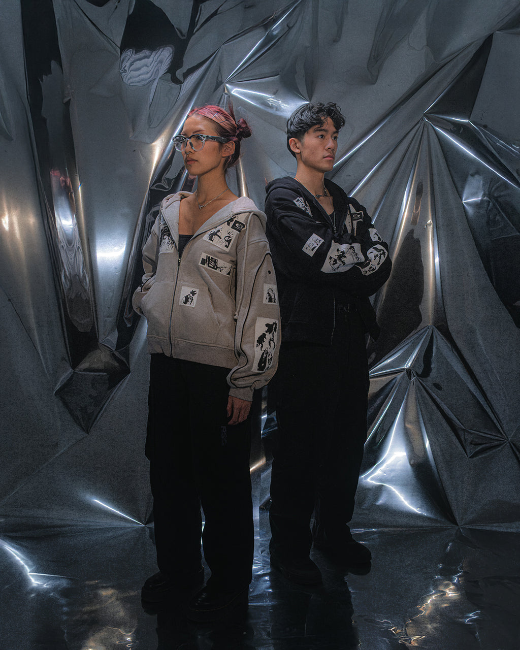 (PR) EDGERUNNERS HOODIE (BLACK)